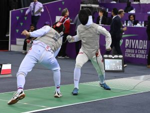 RIYADH 12 - 20 APRIL 2024
WORLD CHAMPIONSHIPS JUNIOR AND CADET
IN PHOTO: POOAND
PHOTO Pavia Gomez/BizziTeam
