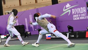 RIYADH 12 - 20 APRIL 2024
WORLD CHAMPIONSHIPS JUNIOR AND CADET
IN PHOTO: POOAND
PHOTO Pavia Gomez/BizziTeam